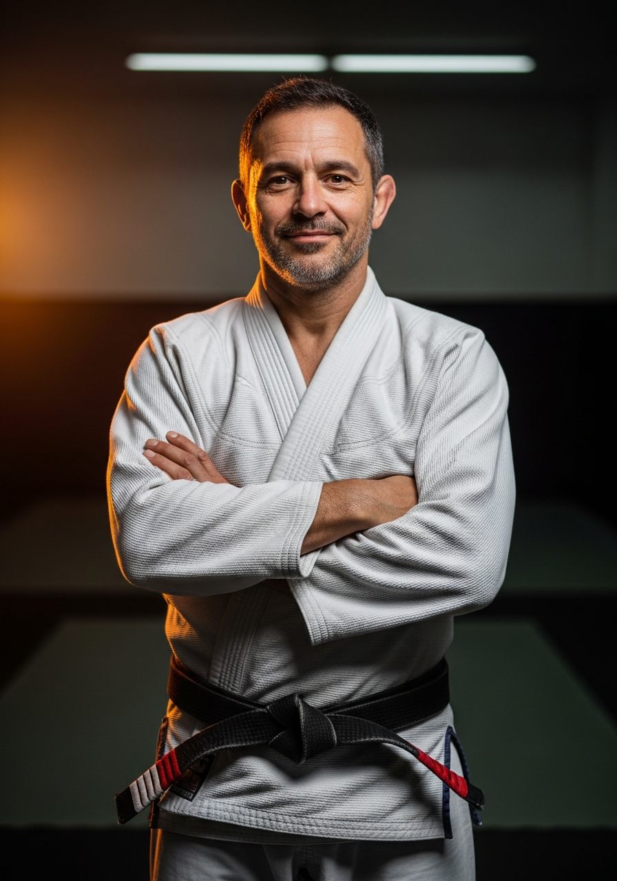 Carlinhos Santos, professor de jiu-jitsu