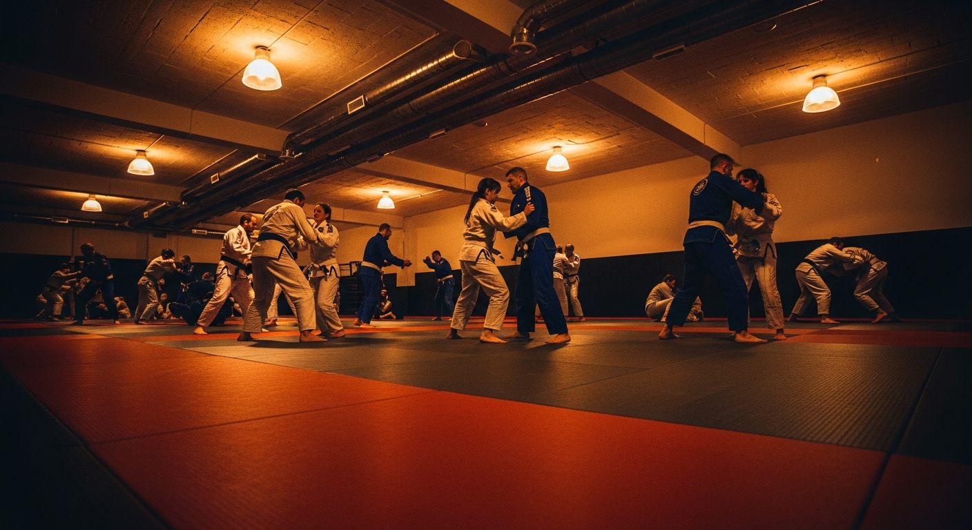 Interior da academia TRUE OG